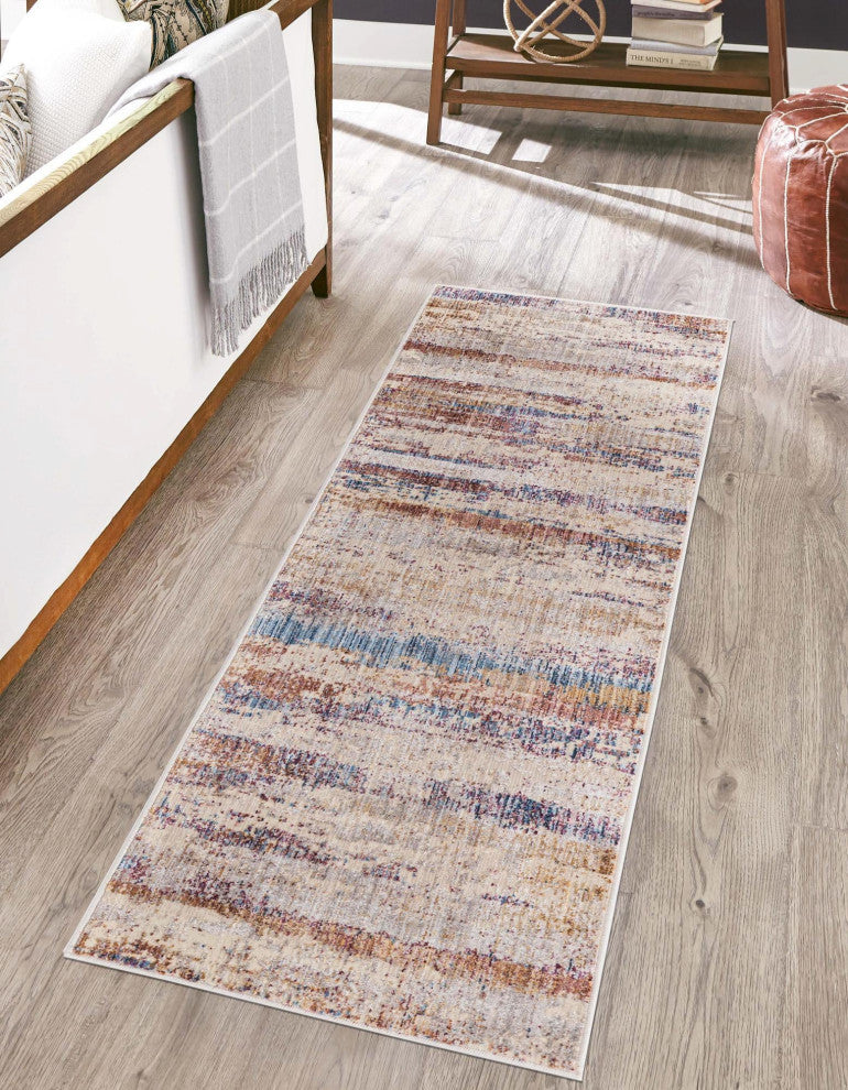 Unique Loom Beatriz Deepa Rug, Multi, 2'6"x12' Runner