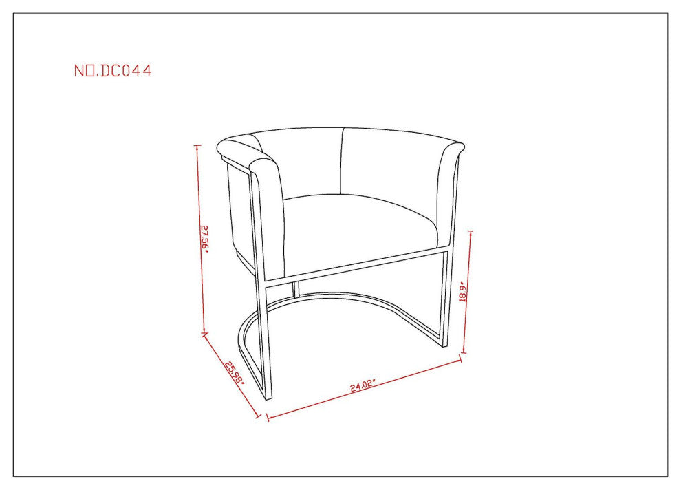 Manhattan Comfort Cosmopolitan Dining Chair