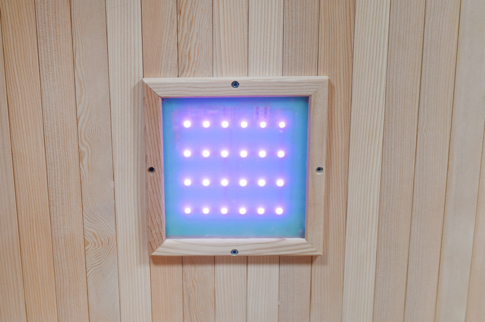 Bristow 2 Person Outdoor Traditional Sauna, Electric4.5kw Harvia Heater