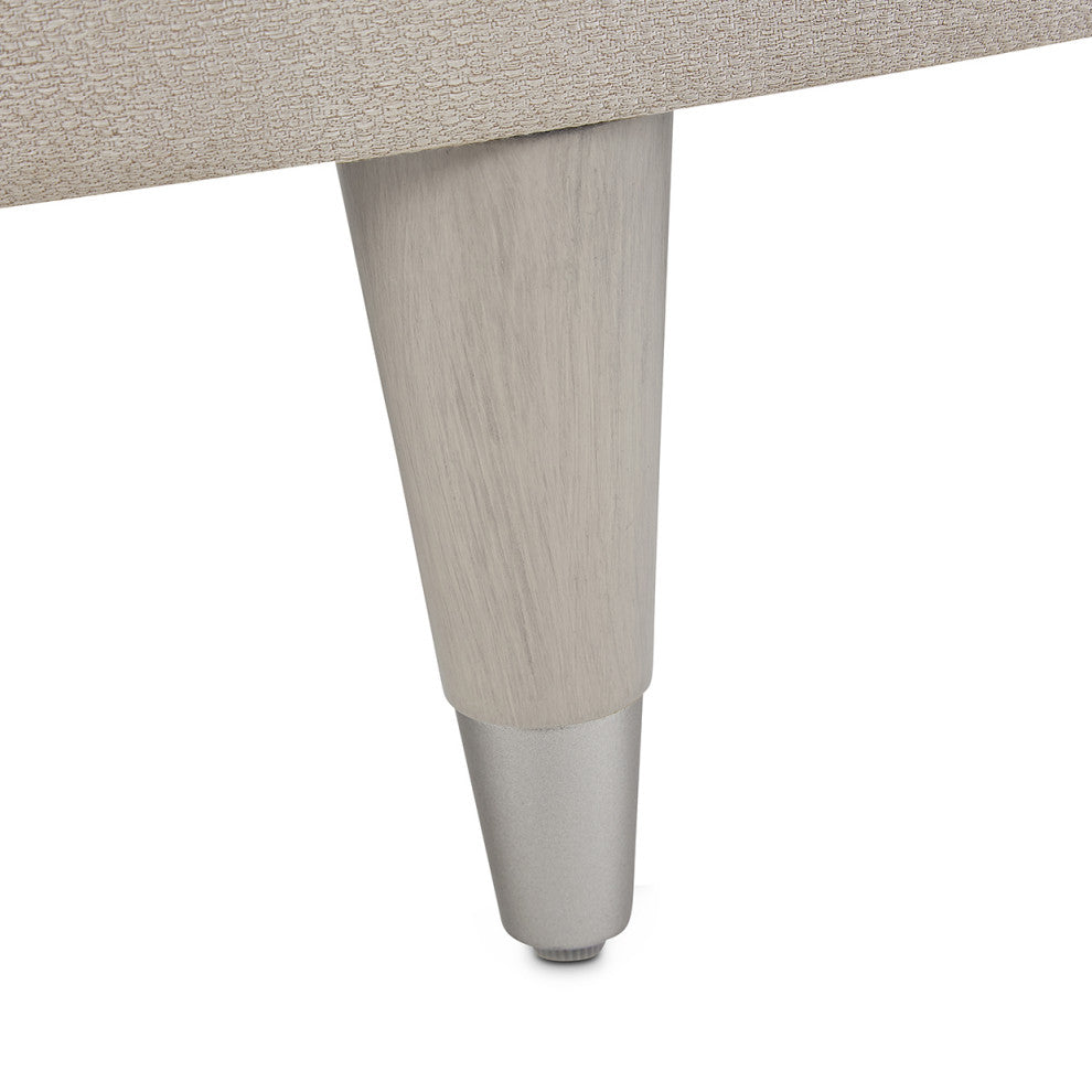 Eclipse Accent Bench - Ivory/Moonlight Gray