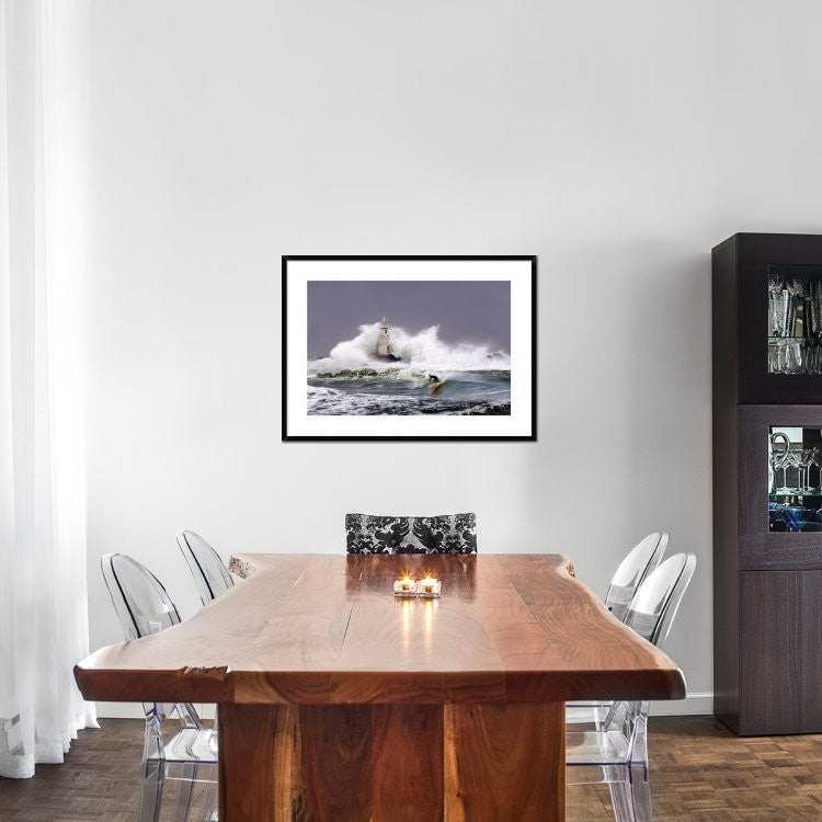 "Untitled" Framed Digital Print by Milen Dobrev, 38"x28"