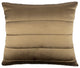 Alexandra Silk and Velvet Quilt, Ochre/Charcoal, Standard Sham