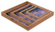 Deny Designs Shannon Clark Twinkle Twinkle Square Tray, Medium
