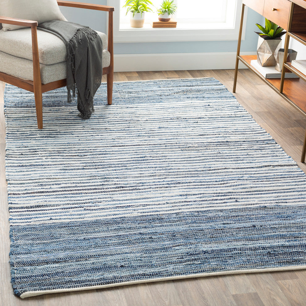 Denim Area Rug, 2' X 3'