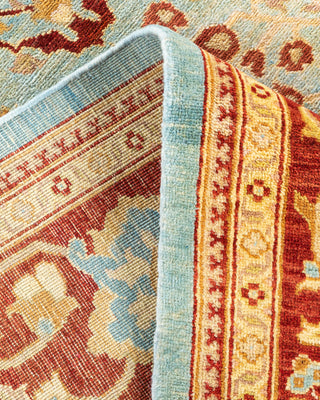 ECLECTIC, Hand Knotted Area Rug 9' 2" X 6' 2"