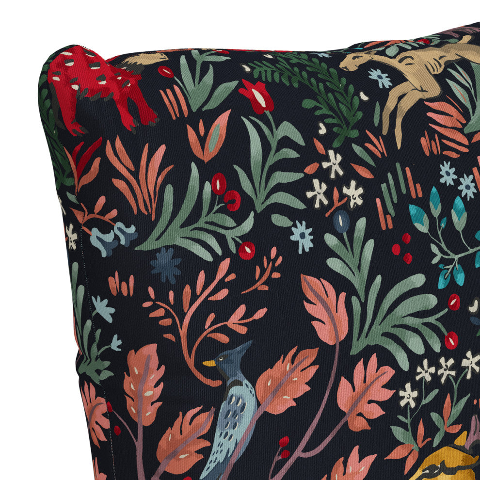 20" Outdoor Pillow Polyester Insert, Frolic Navy