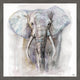 "La Memoria" Framed Painting Print, 32"x32"