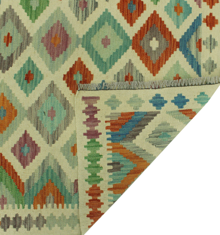 Sangat Kilim Ferdows Ivory Rug