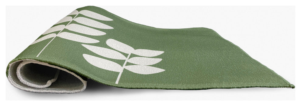 4' x 6' Simple Stems Spring Chenille Indoor/Outdoor Rug