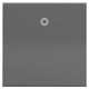Legrand Adorne Paddle Switch, 20A ASPD2032M4, Magnesium