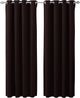 Amazing Grommet Top Window Curtain Panel, Chocolate, 52"x84"