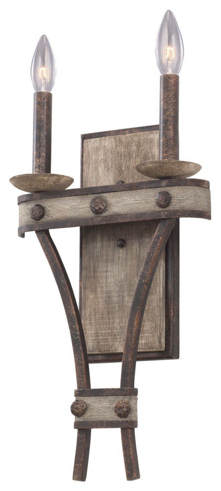 Coronado 2 Light Wall Bracket
