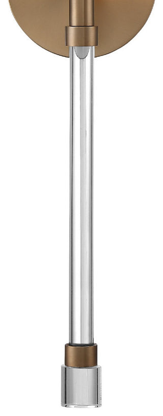 Rachel 1 Light Vibrant Gold Wall Sconce