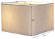 16x16x10 Rounded Corner Premiere Hardback Shallow Square Drum Lampshade Textured
