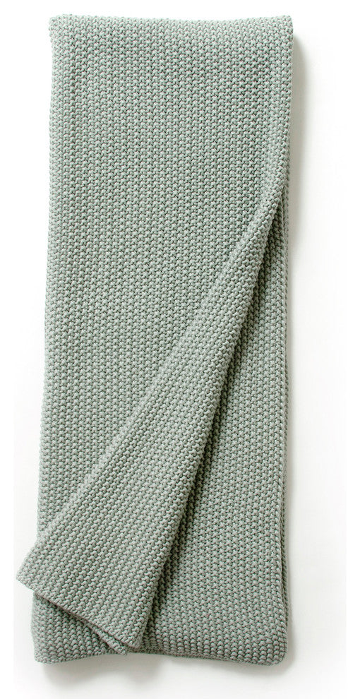 Gane Throw Blanket, Sea Glass