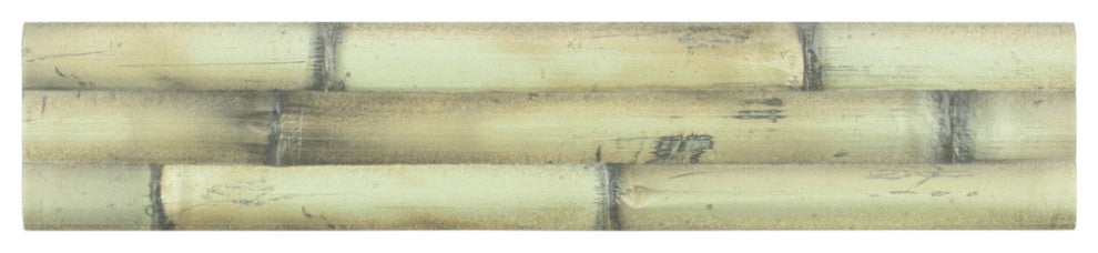 Bamboo Albufera Verde Fluted Ceramic Wall Tile