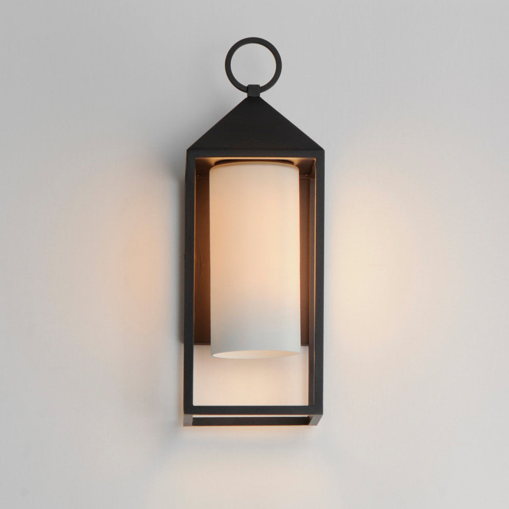 Maxim 30072 Aldous 17" Tall Outdoor Wall Sconce - Black