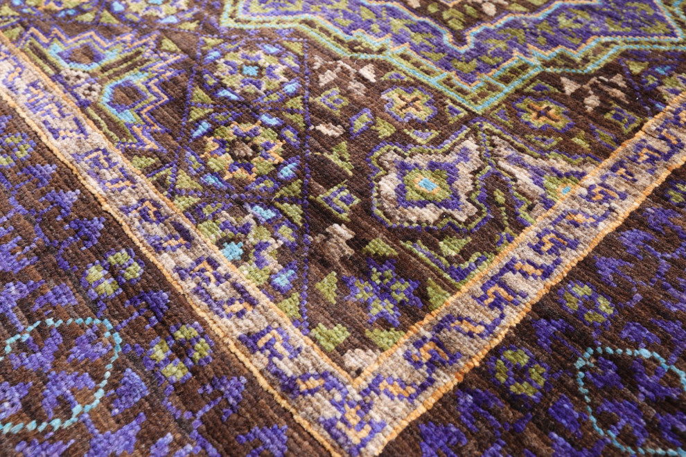 Mamluk Hand Knotted Wool Runner Rug 2' 8" X 7' 9" - Q12288