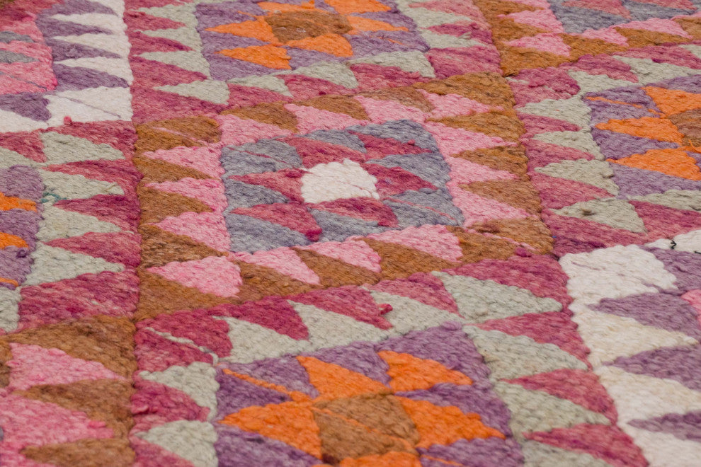 Vintage Turkish Kilim Runner 3' x 10' 4", 36 in. x 124 in.