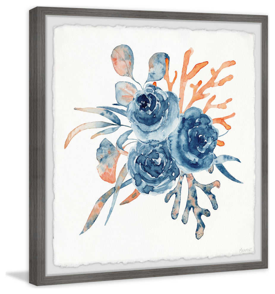 "Blooming Beauty" Framed Painting Print, 18x18