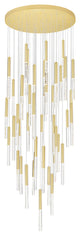 Dragonwatch LED Integrated Chandelier with Satin Gold Finish