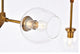 Cerys 7-Light Brass Chandelier