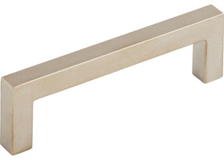 Top Knobs M1283 Square 3-3/4 Inch Center to Center Handle Cabinet - Polished