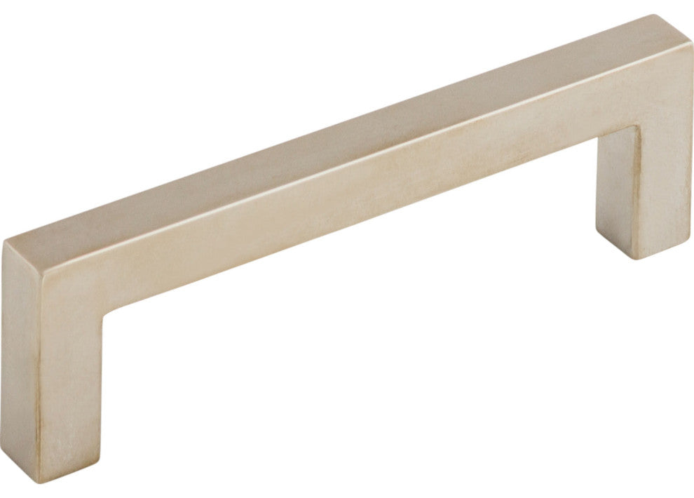 Top Knobs M1283 Square 3-3/4 Inch Center to Center Handle Cabinet - Polished