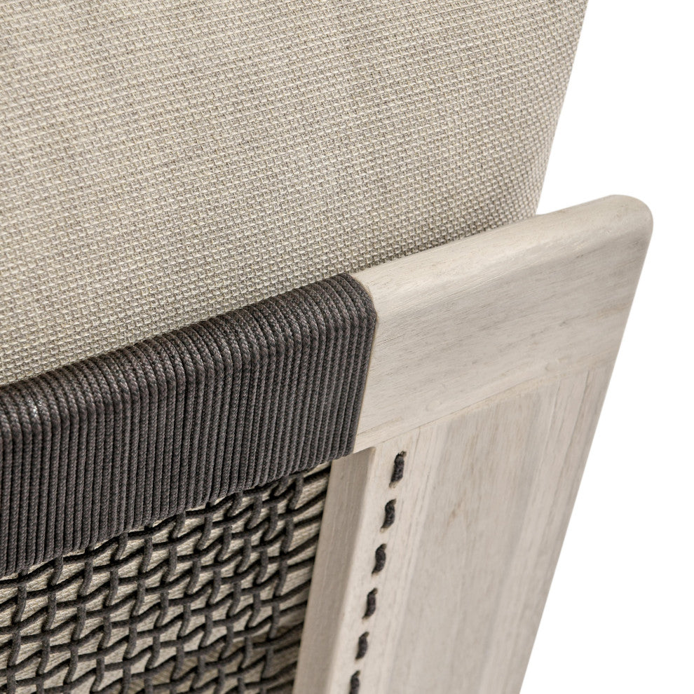 Livia Outdoor Teak Modular Sectional