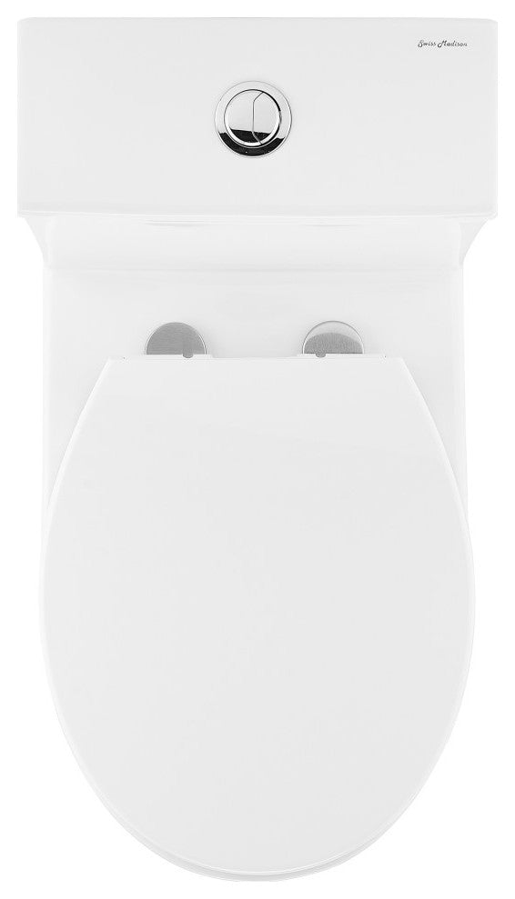 Sublime III One Piece Toilet Dual Flush, Glossy White