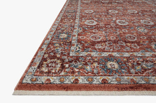 Samra SAM-07 Brick/Multi 5'3"x7'9" Area Rug