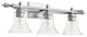 Aspen 3-Light Vanity Fixture, Classic Nickel