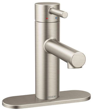 Moen Align 1-Handle Low Arc Bathroom Faucet, Brushed Nickel