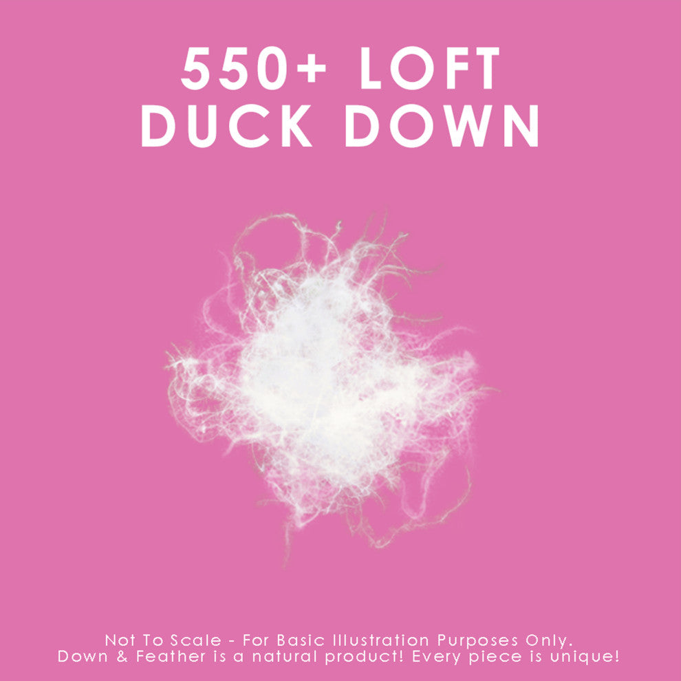 White Down Comforter, King, Summer Weight