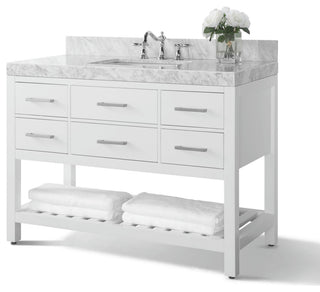 Elizabeth 48" Bath Vanity Set, White