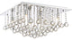 Quoizel BRX1620C Six Light Flush Mount Bordeaux Polished Chrome
