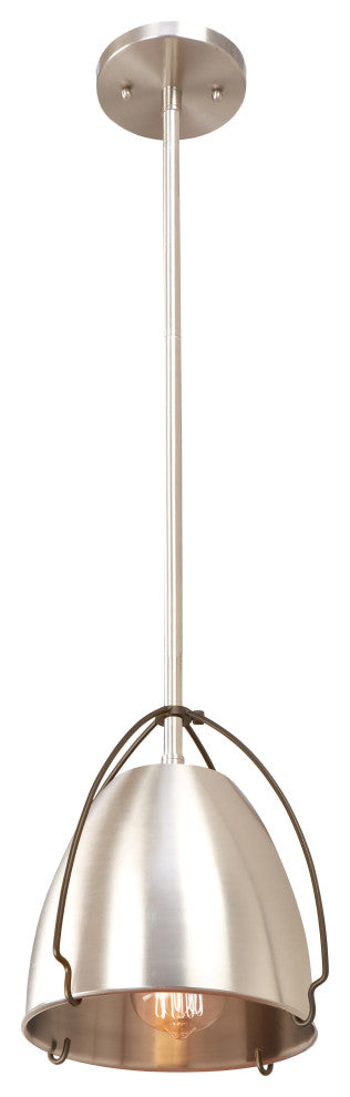 INNOVATIONS LIGHTING 653-1S-BSN-9-LED Rani 1 Light Pendant