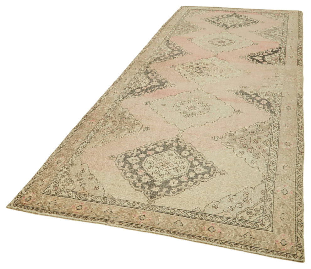 Rug N Carpet - Hand-knotted Oriental 4' 8" x 12' 10" Decorative Runner Rug