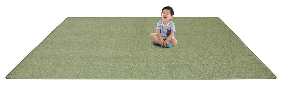 Kid Essentials Rug, Endurance, Sage, 12'x8'
