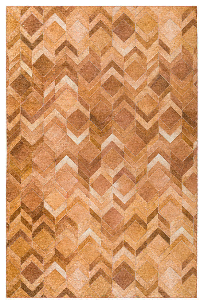 Indoor/Outdoor Stetson SS5 Spice Machine Washable 8' x 10' Rug