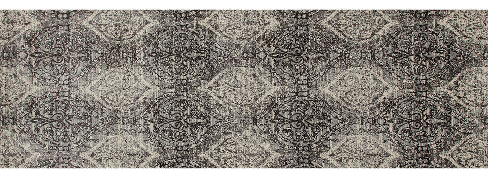 Karelia Elizabeth Rug, Mushroom Brown, 2'7"x8'1" Runner
