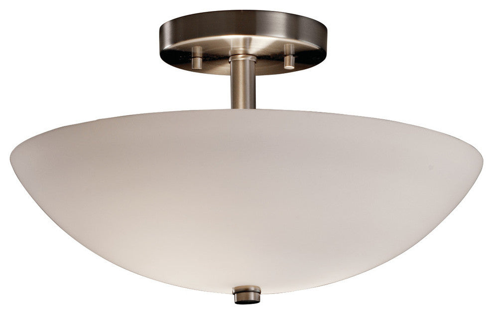 14-inch Round Semi-Flush Bow