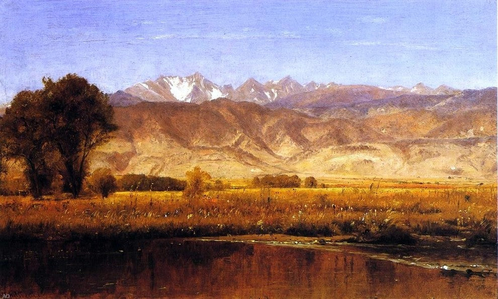 Thomas Worthington Whittredge The Foothills Wall Decal