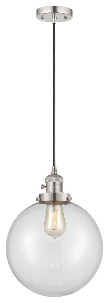INNOVATIONS 201CSW-PN-G202-10-LED 1-Light Mini Pendant Polished Nickel