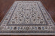Persian Nain Wool and Silk Hand-Knotted Rug 7' 11" X 10' 4" Q9306