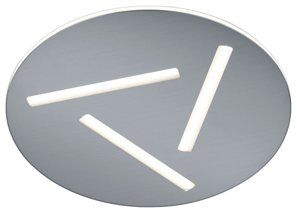 Modena LED Ceiling Light, Nickel Matte