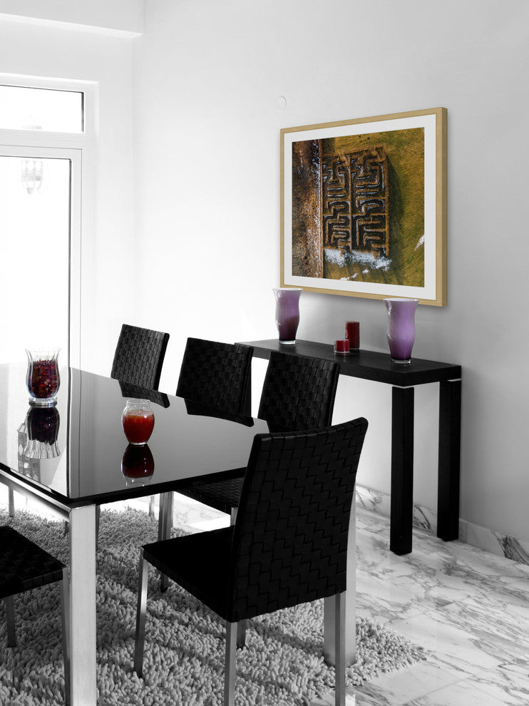 "Mazes" Framed Print by Karolis Janulis
