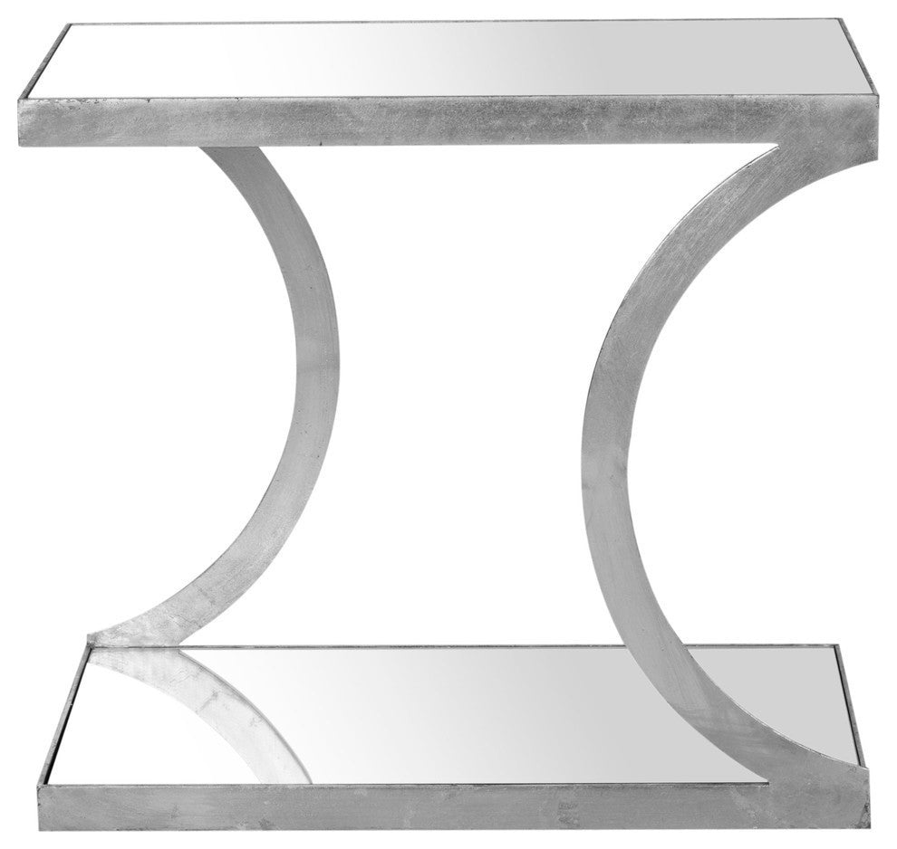 Safavieh Sullivan Accent Table, Silver, Mirror Top