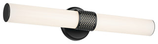24.25" Bath Bar Medium LED With White Glass