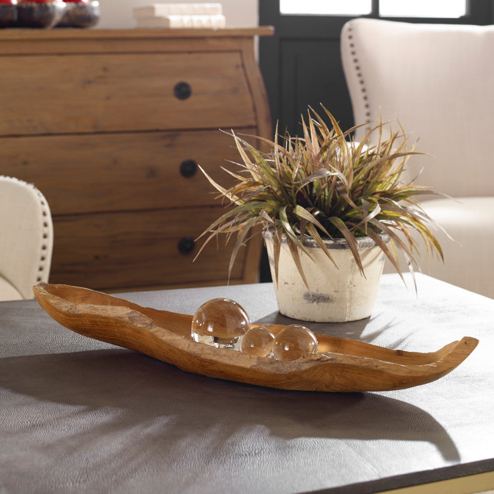 Uttermost Teak Bowl